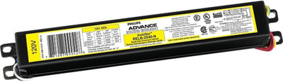 Philips Advance RELB-2S40-N Electronic Ballast, T12 Lamps, 120V Lighting, 1 Coun