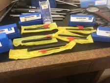 5 New Weilong CNC Lathe Grooving Tools & Cemented Carbide Replacement Tips