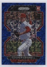 2022 Panini Prizm Tier III Blue Donut Circle 42/199 Cooper Criswell #234 00gy