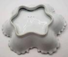 1950s Strawberry Scalloped Edge Dish From Japan Stamped K L S — photo 3