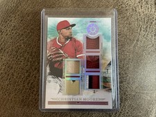 🔥Christian Moore 12/25 - 2025 Panini Boys Of Summer Five Tool Relic Angels