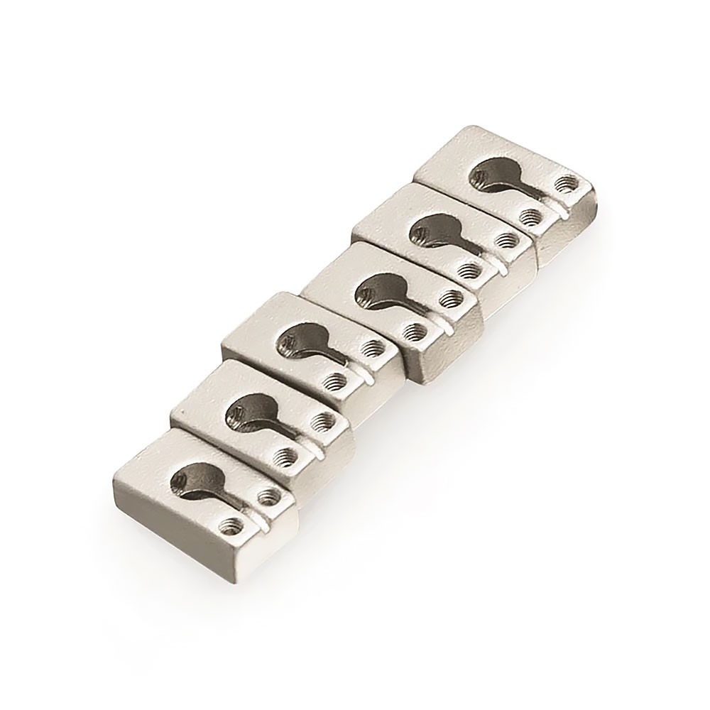 PRS CE, S2 & SE Brass Tremolo Saddles Set of 6 (Nickel)