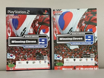 Winning Eleven 9 Liveware Evolution PS2 Korean Exclusive Game with 