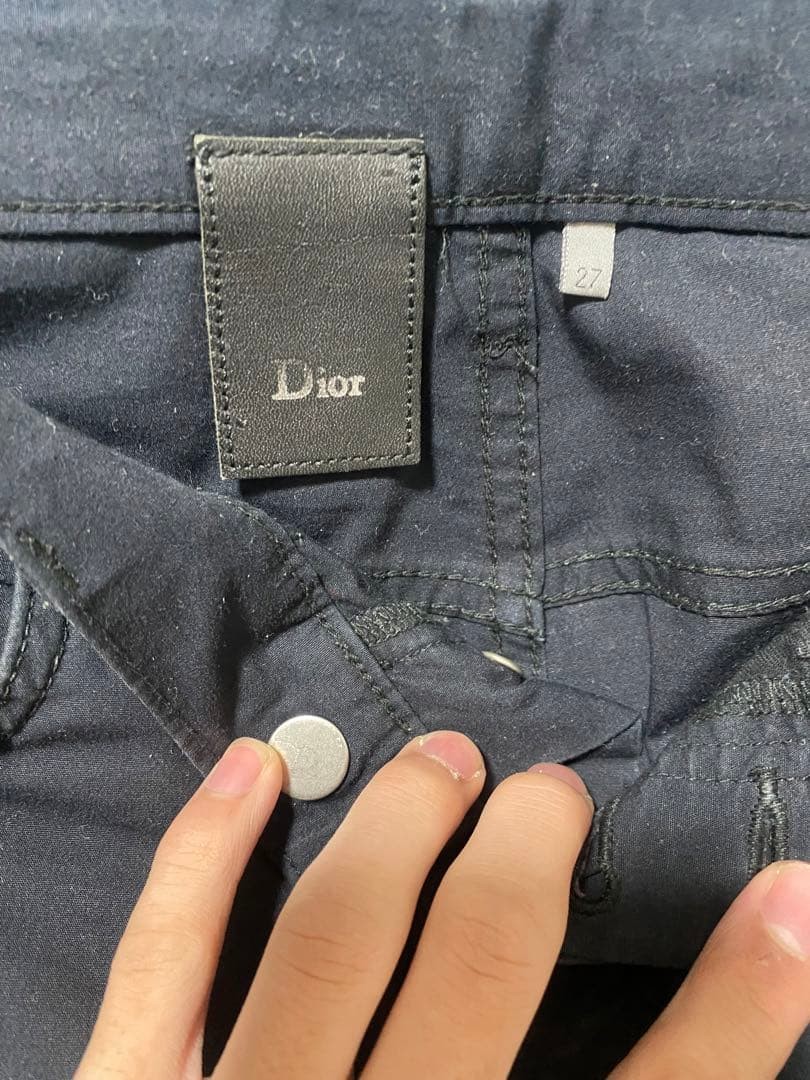 Dior Homme Skinny Slender Stretch Blend Pants Eddie Period thumbnail 3
