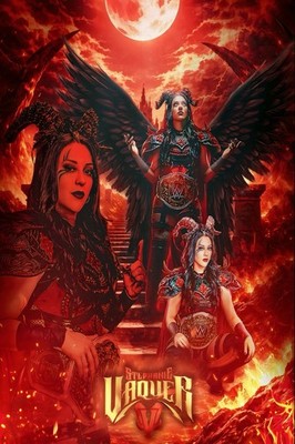 WWE GIANT 24 x36  POSTER  - STEPHANIE VAQUER