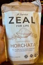 ZinZino - Zurvita Zeal for Life LIMITED EDITION HORCHATA Drink (14.8oz) 06/2026!