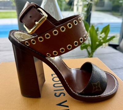  NEU & Original  Louis Vuitton Sandalen  Higheels  Gr. 37 NP 850   