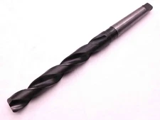 NACHI 3/4 O.D. HSS FLAT BOTTOM TWIST DRILL BIT MORSE TAPER #2 SHANK .75 MT2