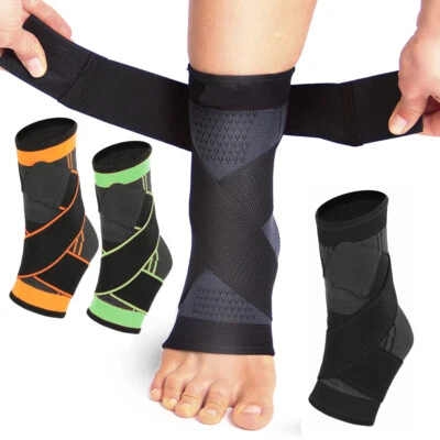 Knöchel-Bandage Fußgelenk Bandage Fußbandage Fussgelenk Stütze Sprunggelenk Gym - Bild 1 von 4