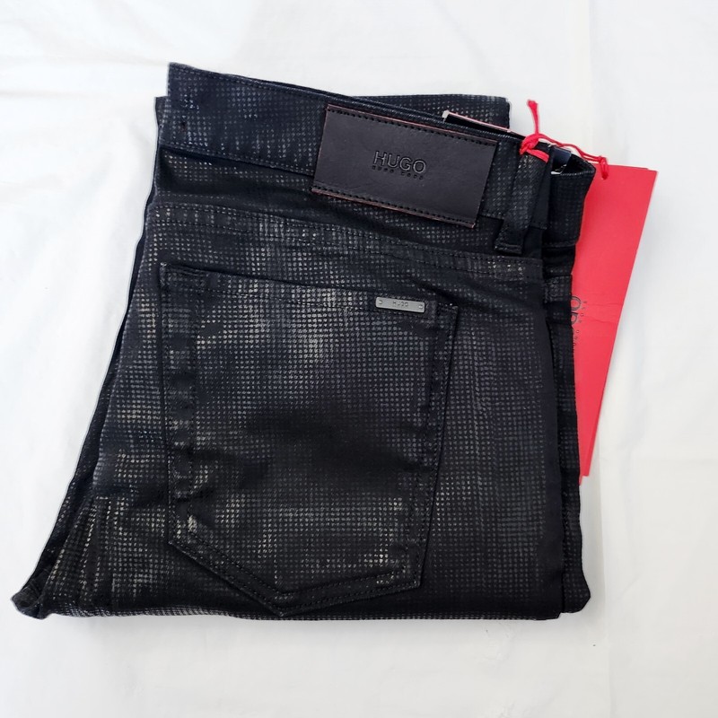 NWT Hugo Boss Georgina Black Skinny Fit Jeans, W29 L34