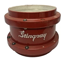 Stingray 12" Snare Drum Shells Red Marching Snare Shell - 12 Lug Drum