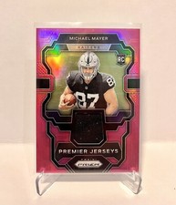 2023 Panini Prizm - Premier Jerseys Pink Prizm #PJ-MM Michael Mayer (MEM, RC)