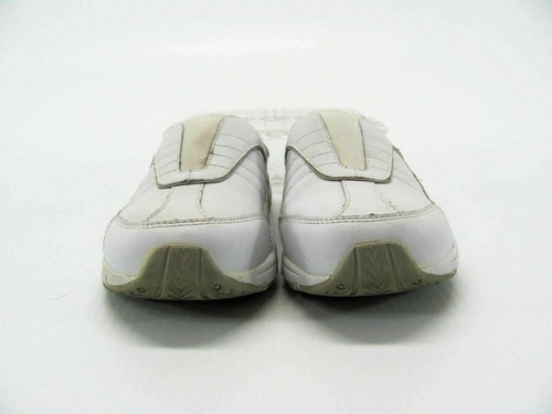 Easy Spirit scarpa donna rallentamento taglia 8,5M bianca sneaker mule usata qp - Foto 5 di 12