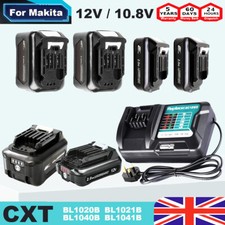 For Makita BL1021B Battery 10.8V 12V BL1041B BL1020B BL1040B BL1015 CXT Charger