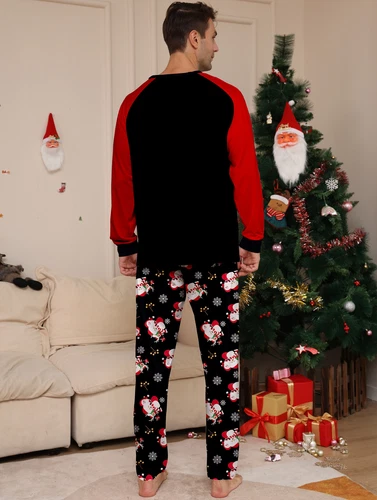 Family Matching Christmas Pyjamas Adult Kids Xmas Nightwear Pajamas Pjs Set - Picture 4 of 9