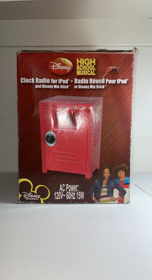 RARO!! Radio reloj musical High School para iPod Foto 4 de 4