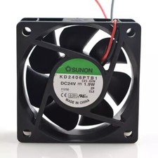 SUNON KD2406PTB1 6025 24V 2.6W 6CM 2-Wire Inverter Cooling Fan
