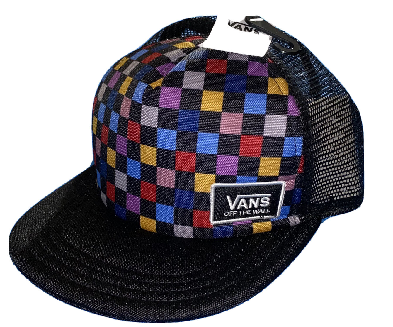 vans checkerboard hat