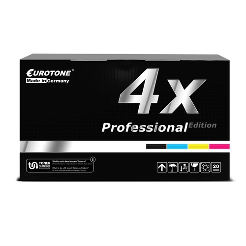 4x wkład Eurotone PRO do Kyocera fé-C-5016-B fé-C-5016-HDN fé-C-5016-DTN