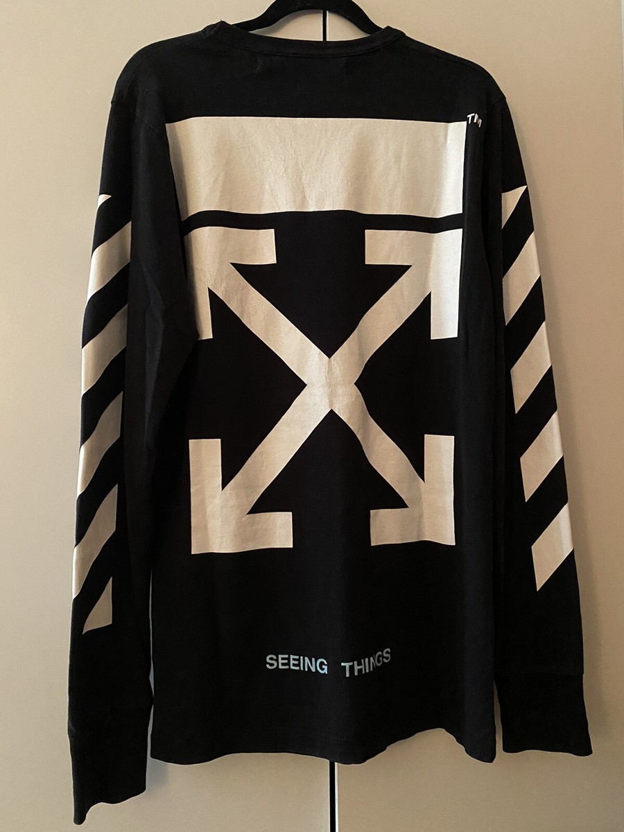 OFF-WHITE トレーナー SEEING THINGS Off White Seeing Things L/S Tee | eBay