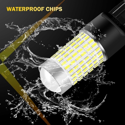 2 x SAWE 7440 7443 3014 144smd LED Back Up Reverse Light Bulb Super White 6000K - Picture 9 of 9