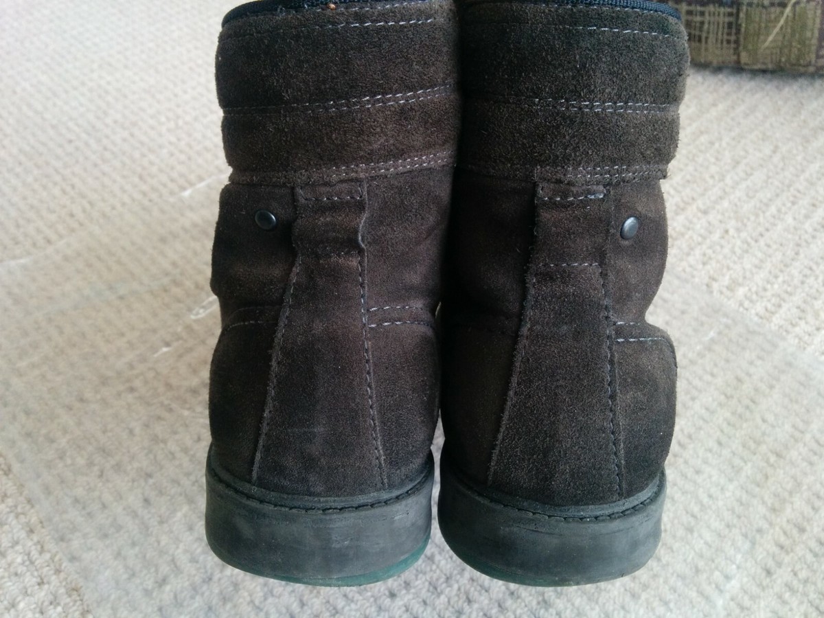 Zara Man dark brown suede boots EU size 40 US 7.5 | eBay