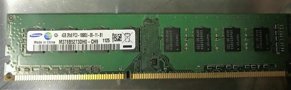 4gb Ram Pc3 1060u Samsung 1333 MHz DDR3 GB Laptop SDRAM (PC3-10600