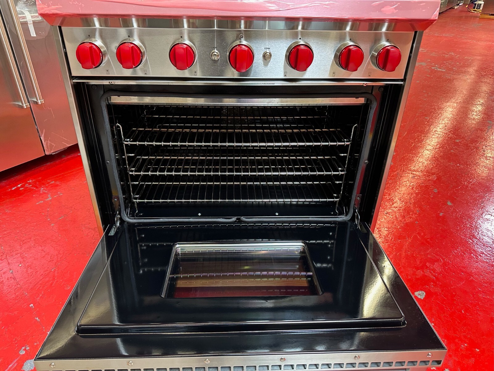 36” Wolf Gas Range GR366 (Used) eBay