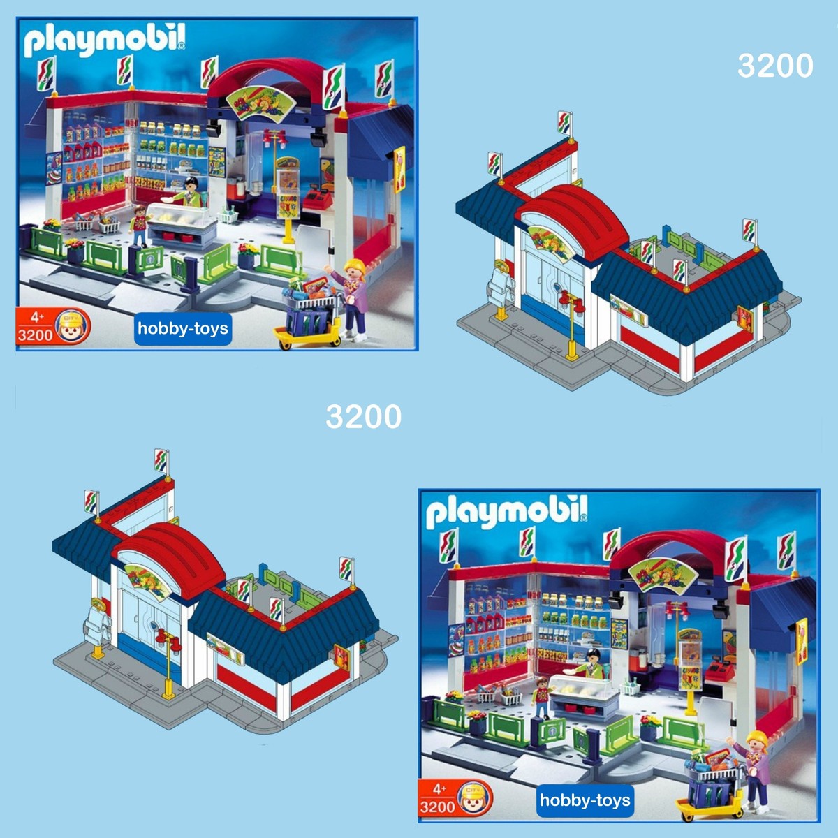 play mobil 3201 スーパー レジ worldselect_66888177