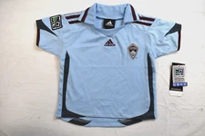adidas MLS Infant Colorado Rapids Blue Soccer Jersey NWT 12, 18, 24 Months