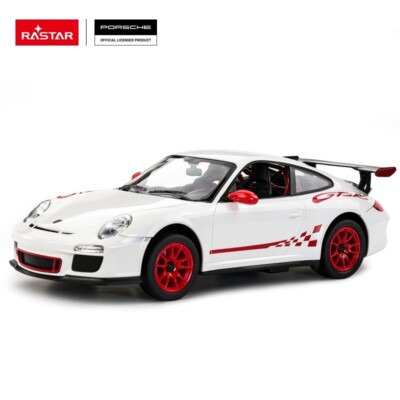 1/14 Rastar Porsche GT3 RC Car White