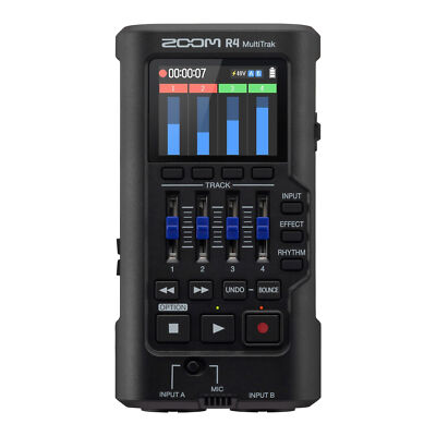 Zoom R4 MultiTrak 32-Bit Float Recorder with Stereo Bouncing