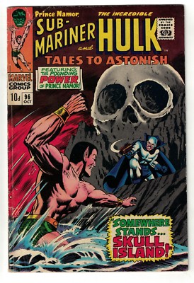 Marvel comics Tales to astonish 96 Sub mariner Hulk Avengers 5.5