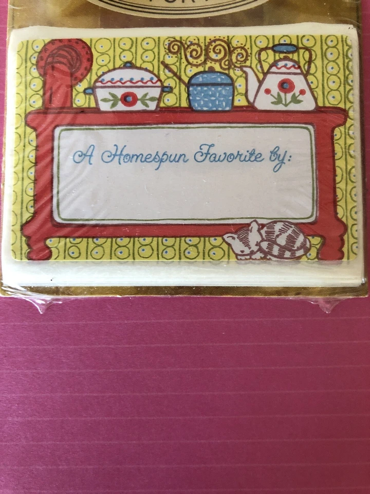 Etiquetas de tarro de albañil de cocina de conservas vintage con sello nuevo juego sellado 12 cocina años 70 Foto 3 de 3