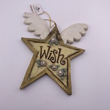 Kurt S. Adler Wish Heart w/ Wings Christmas Ornament