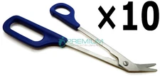 10× Micro Toothing Scissors 8" Angled End 1.5" Universal Ergonomic Instruments
