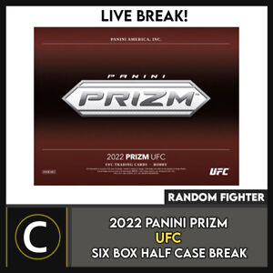 2022 PANINI PRIZM UFC 6 BOX (HALF CASE) BREAK #N051 - RANDOM FIGHTER