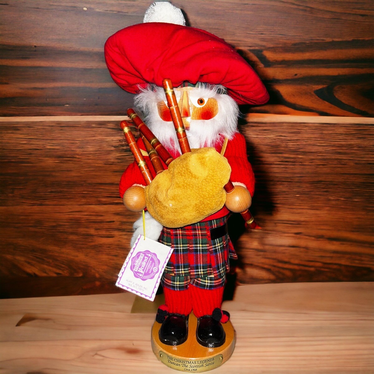 STEINBACH DUNCAN SCOTTISH SANTA NUT CRACKER LIMITED EDITION | eBay