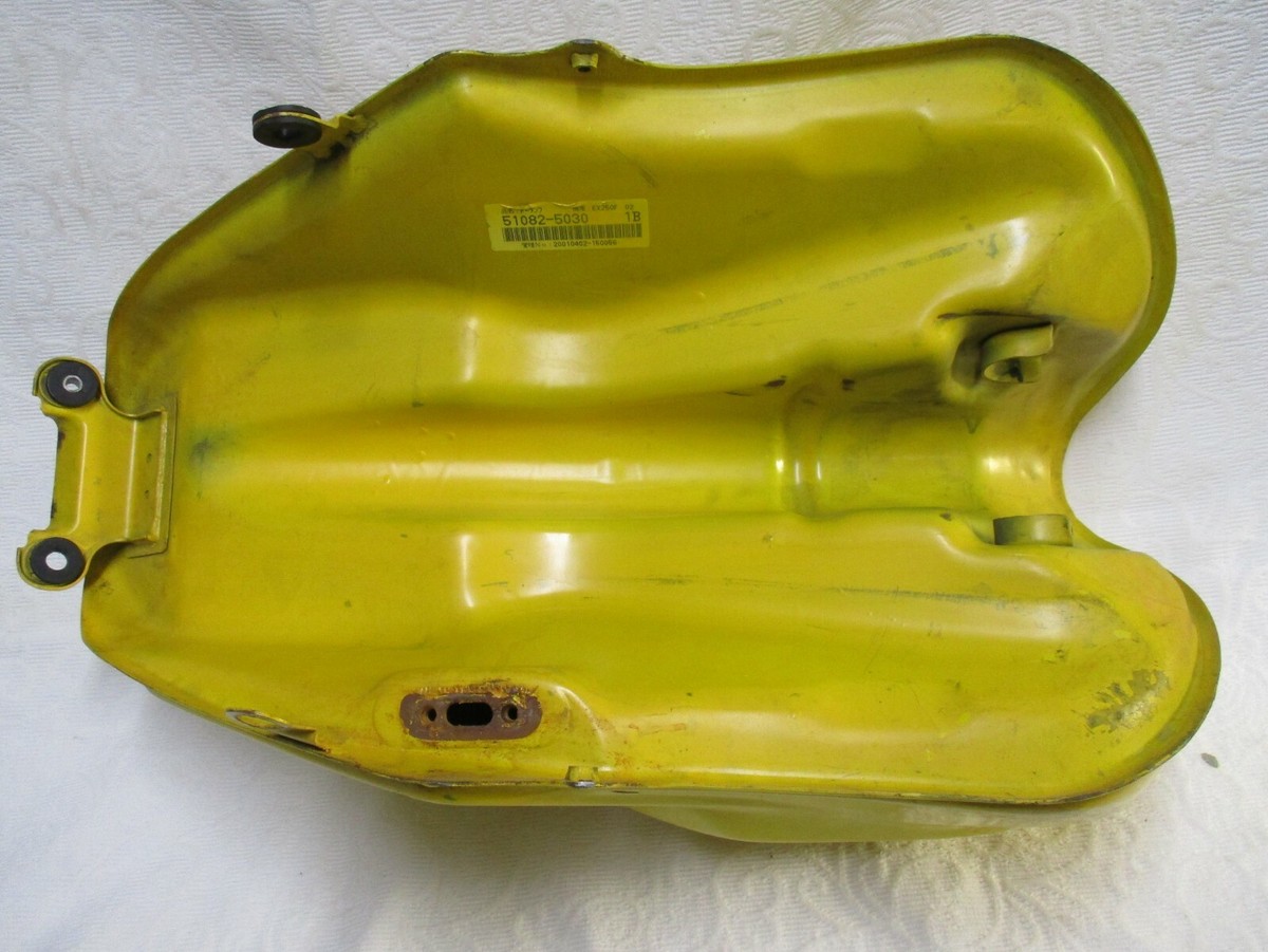 Native-Works TANK 190 ネイティブワークス 2002-03 Kawasaki EX250F Gas Tank 02 250R Fuel Tank Has Rust