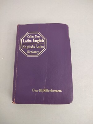 Collins Gem Latin Dictionary: Latin English English Latin by D.A. Kidd MA