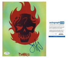 Jay Hernandez "Suicide Squad" AUTOGRAPH Signed 'Diablo' 8x10 Photo ACOA