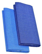 Men's Cotton Lungi Stitched Mini Checked Dhoti Length 2.1 m Pack of 2