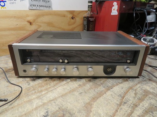 Ampli Stéréo Vintage Kenwood KR-3600 – 22W/canal – FM/AM – 1976-77 – Fonctionne