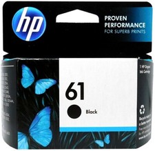 HP 61 Black Ink Cartridge CH561WN GENUINE EXP 03/2024
