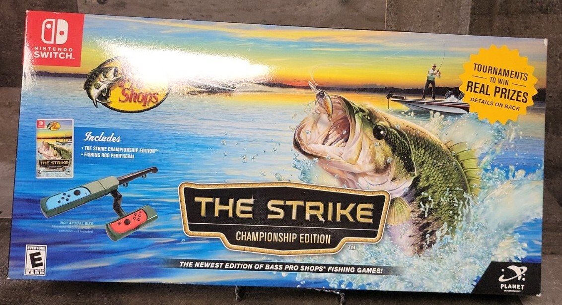 Bass Pro Shops Strike Championship Edition Nintendo Switch NEW SEALED 1st  Print