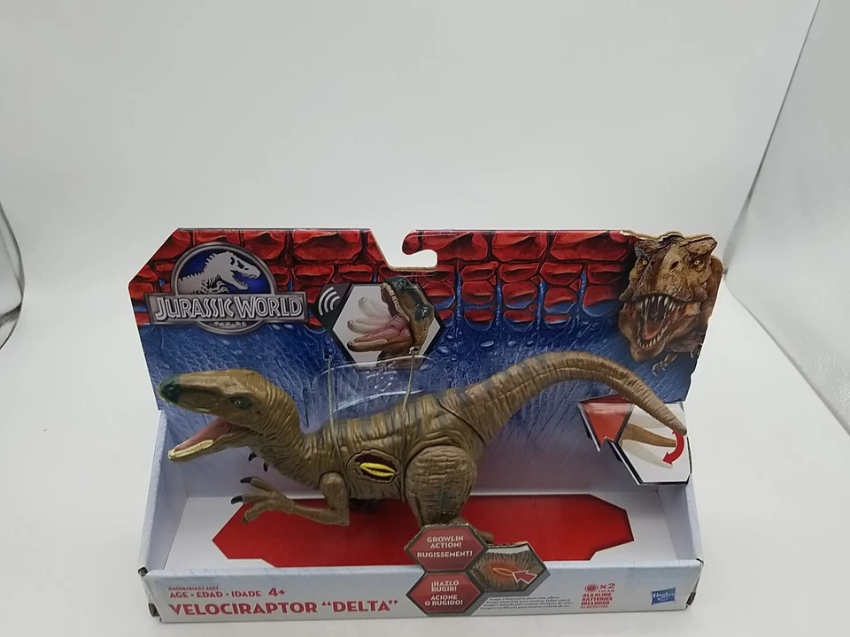 Jurassic Park World Growler Velociraptor Delta (2015) Hasbro Toy NEW FASTSHIP  - Image 4 of 4