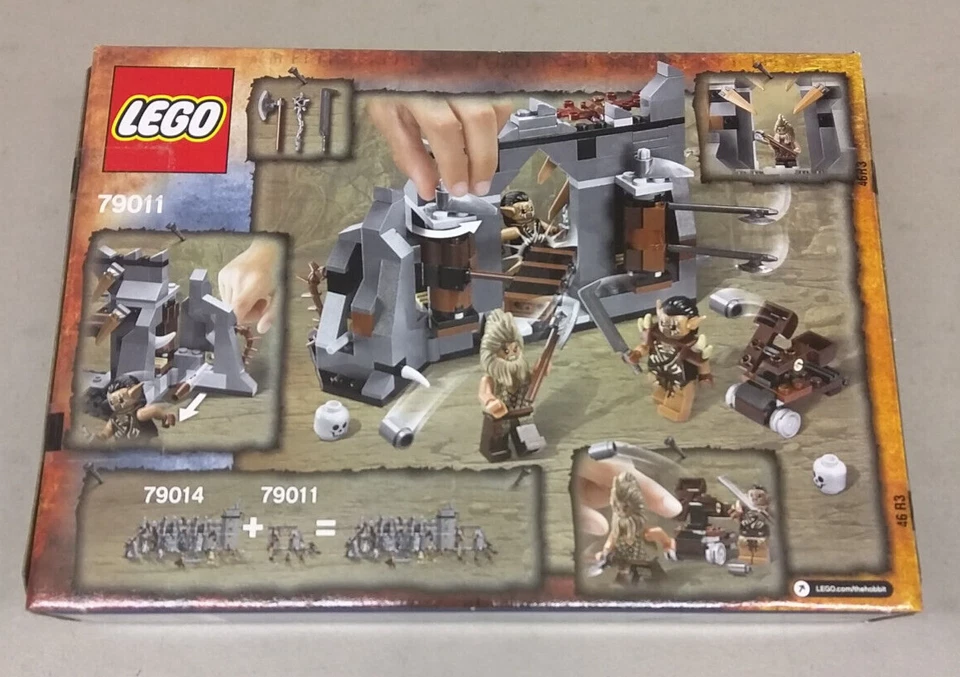 LEGO El Hobbit 79011 Dol Guldur emboscada ¡NUEVO! Batalla de catapulta de orcos Beorn Gundabad Foto 4 de 4