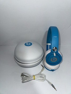 Beats by Dr. Dre Beats Mixr Blue White Over-Ear Headphones w/ Case