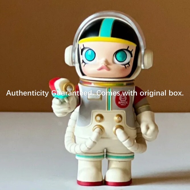 【POPMART】シークレット THE GIRL FROM THE EARTH POP MART Mega Collection 100% Space Molly The Girl from The Earth