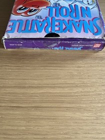 Snake Rattle N Roll NES (PAL UKV) Complete In Box CIB Rare LTD 1990 Nintendo